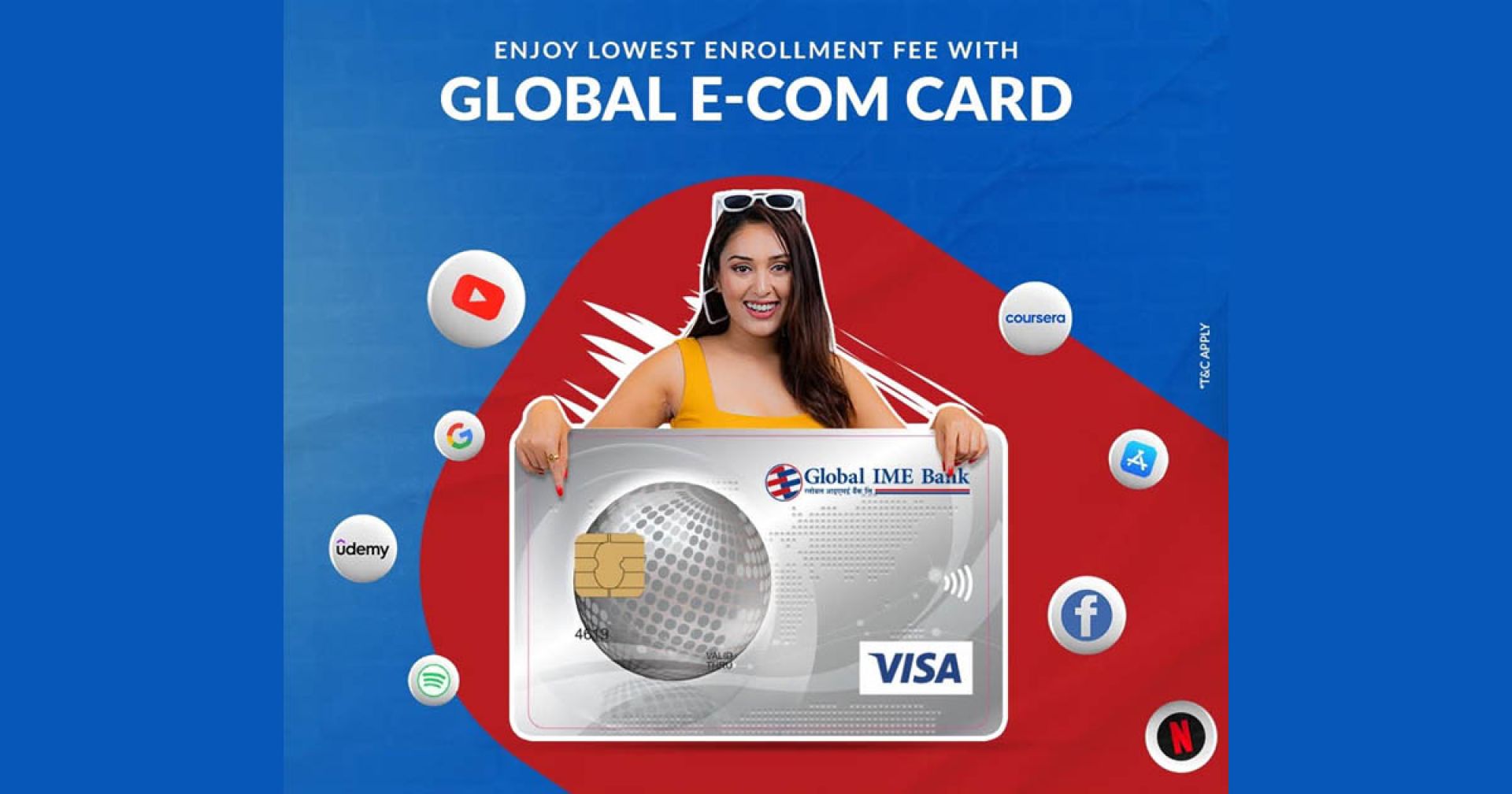 ग्लोबल आइएमई बैंकको ‘ग्लोबल स्मार्ट प्लस’ एपबाट ई-कम डलर कार्डमा रियल टाइम लोड सुविधा